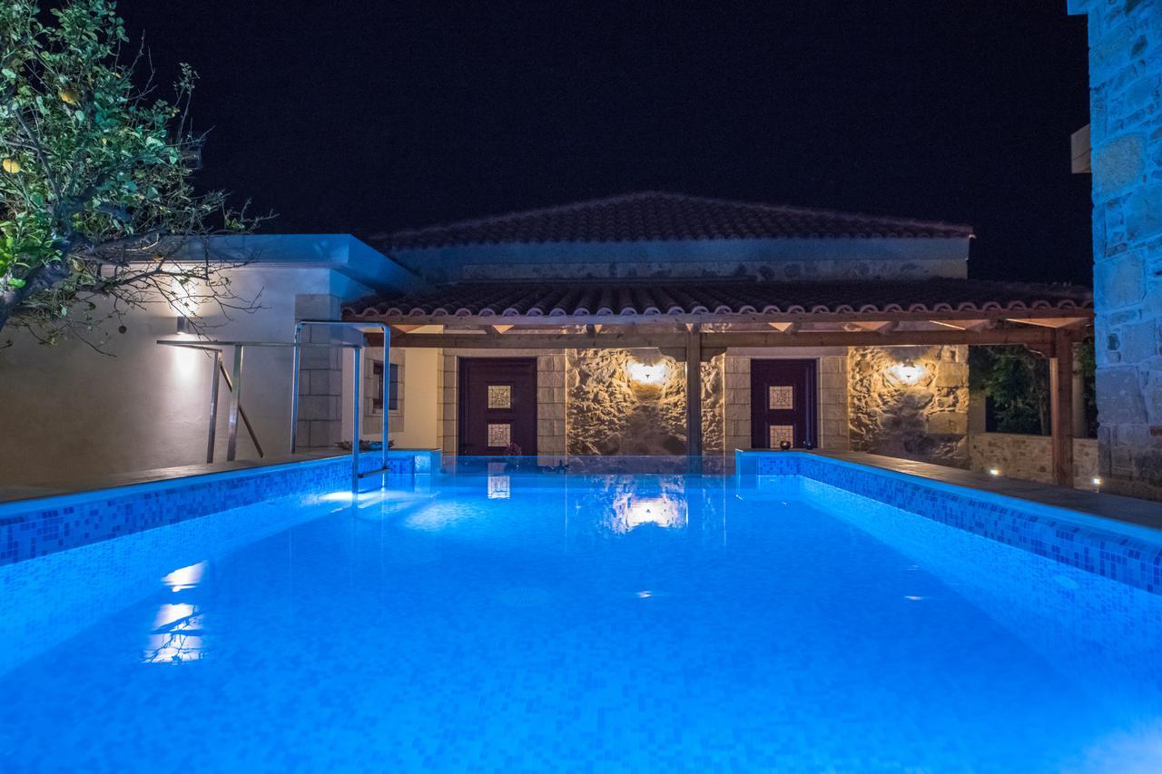 Private Sapphiros Villa Kissamos Exterior photo